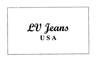 LV JEANS U S A