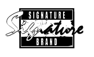 SIGNATURE SIGNATURE BRAND