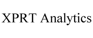 XPRT ANALYTICS