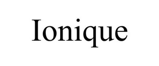 IONIQUE