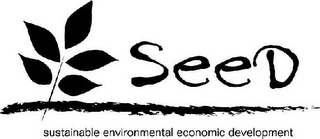 SEED SUSTAINABLE ENVIRONMENTAL ECONOMIC DEVELOPMENT