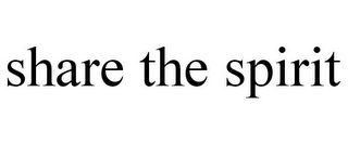 SHARE THE SPIRIT