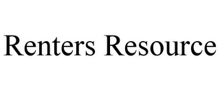 RENTERS RESOURCE