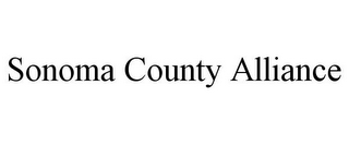 SONOMA COUNTY ALLIANCE