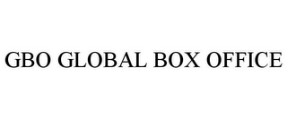 GBO GLOBAL BOX OFFICE