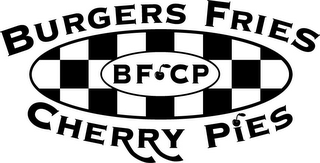 BURGERS FRIES BF CP CHERRY PIES