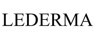 LEDERMA