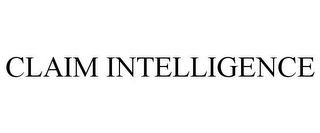 CLAIM INTELLIGENCE