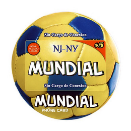 MUNDIAL PHONE CARD