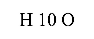 H 10 O