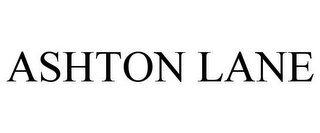 ASHTON LANE