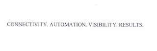 CONNECTIVITY. AUTOMATION. VISIBILITY. RESULTS.