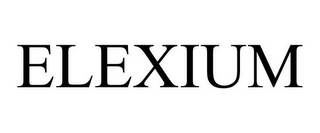 ELEXIUM