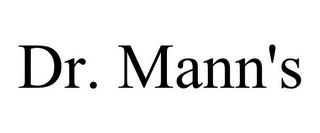 DR. MANN'S