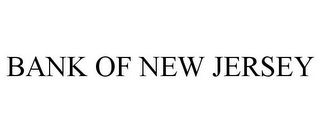 BANK OF NEW JERSEY