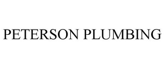 PETERSON PLUMBING