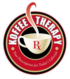 KOFFEE THERAPY RX YOUR PRESCRIPTION FOR TODAY'S LIFESTYLE