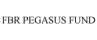 FBR PEGASUS FUND