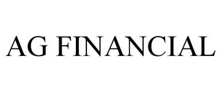 AG FINANCIAL