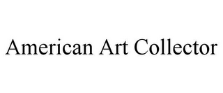 AMERICAN ART COLLECTOR