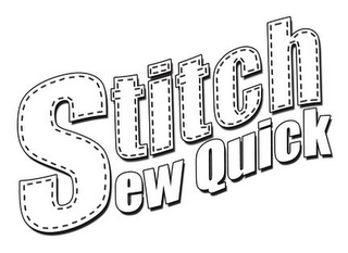 STITCH SEW QUICK