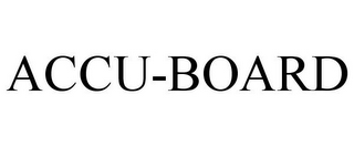 ACCU-BOARD