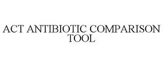 ACT ANTIBIOTIC COMPARISON TOOL