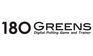 180 GREENS DIGITAL PUTTING GAME AND TRAINER