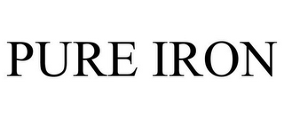 PURE IRON