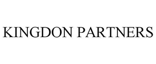 KINGDON PARTNERS