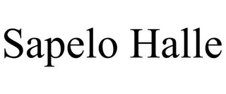 SAPELO HALLE