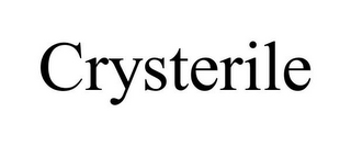 CRYSTERILE