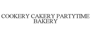 COOKERY CAKERY PARTYTIME BAKERY