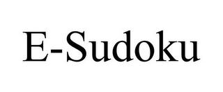 E-SUDOKU