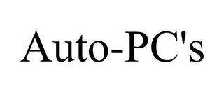 AUTO-PC'S