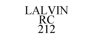 LALVIN RC 212