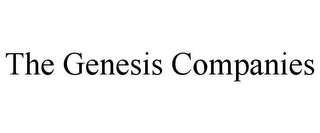 THE GENESIS COMPANIES