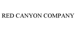 RED CANYON COMPANY