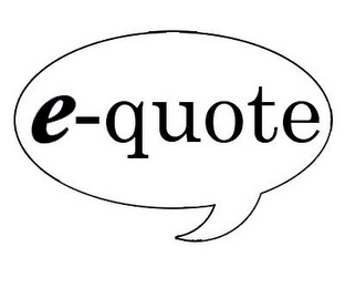 E- QUOTE