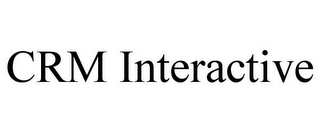 CRM INTERACTIVE