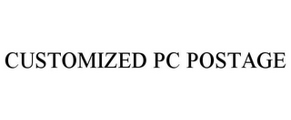 CUSTOMIZED PC POSTAGE