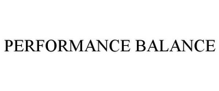 PERFORMANCE BALANCE