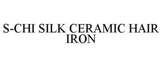 S-CHI SILK CERAMIC HAIR IRON