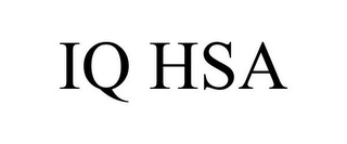 IQ HSA