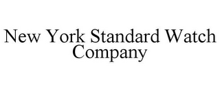 NEW YORK STANDARD WATCH COMPANY