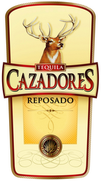 TEQUILA CAZADORES REPOSADO ENVASADO DE ORIGEN 100% DE AGAVE