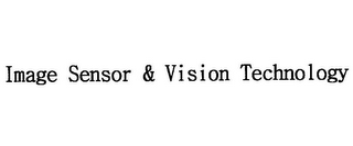 IMAGE SENSOR & VISION TECHNOLOGY