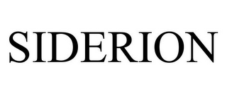 SIDERION