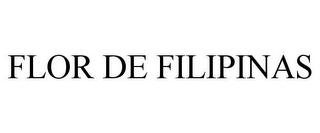 FLOR DE FILIPINAS