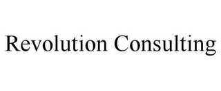 REVOLUTION CONSULTING